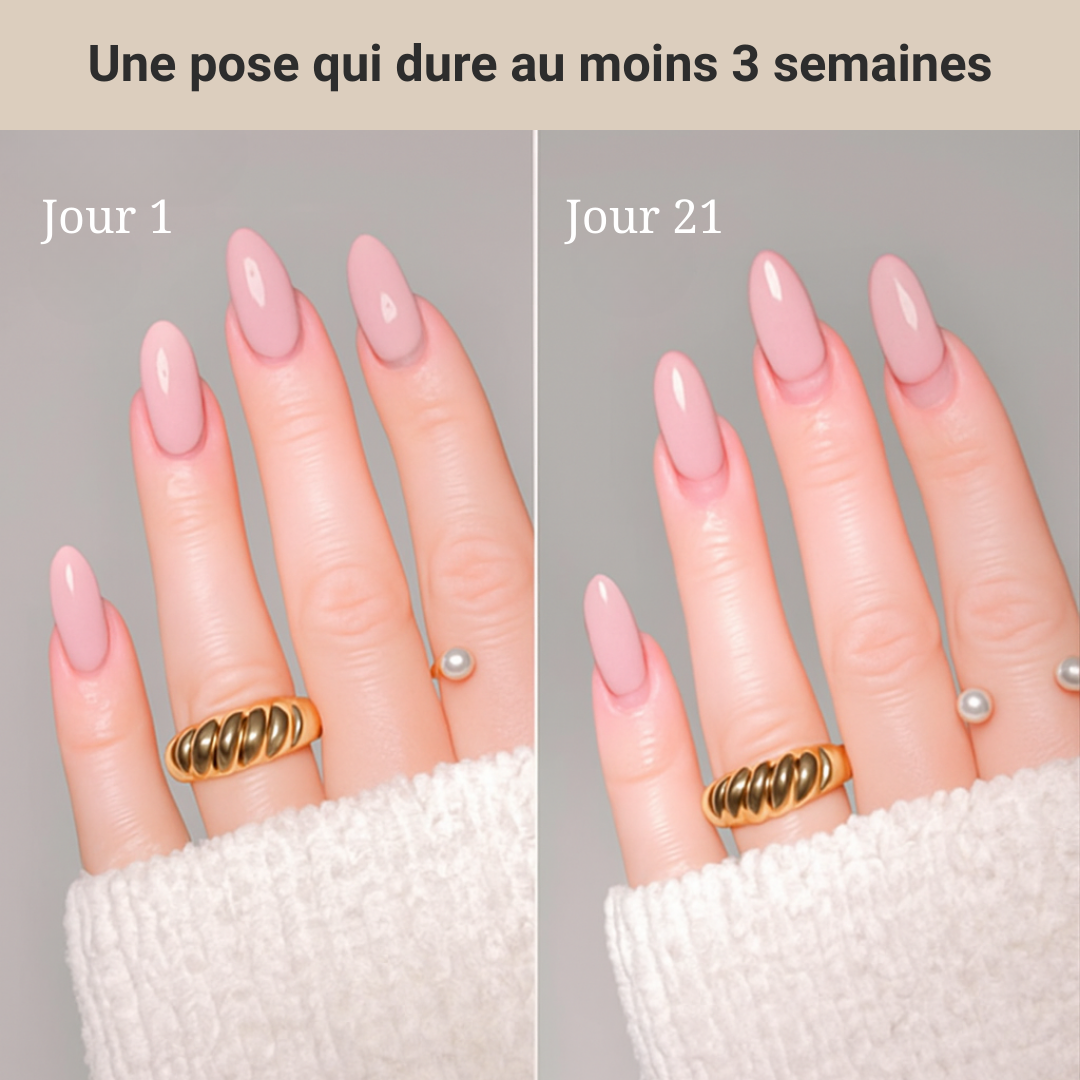 Kit de manucure sans lampe UV